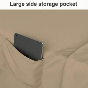 Beige Zipper Fitted Sheet – Sleep Tight 600 Thread Count Cotton