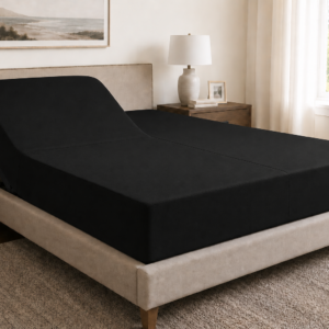 Black Zipper Split Sheet – Sleep Tight Stays Tucked In, All Night Long